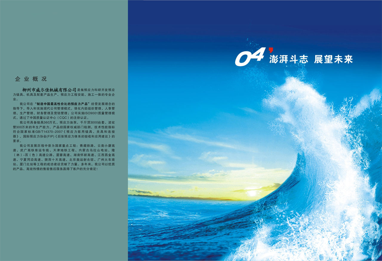 柳州威尔佳机械有限公司产品样册